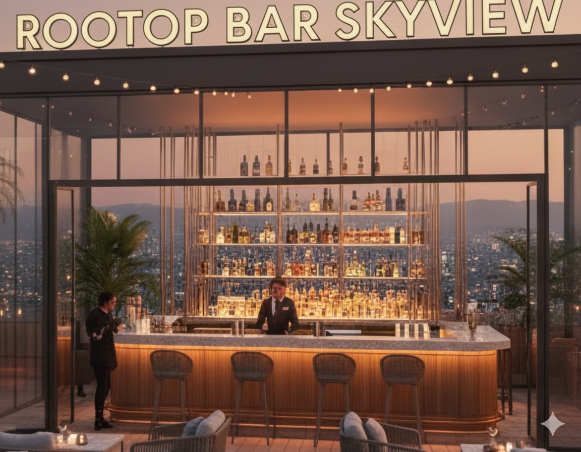 Rooftop Bar Skyview
